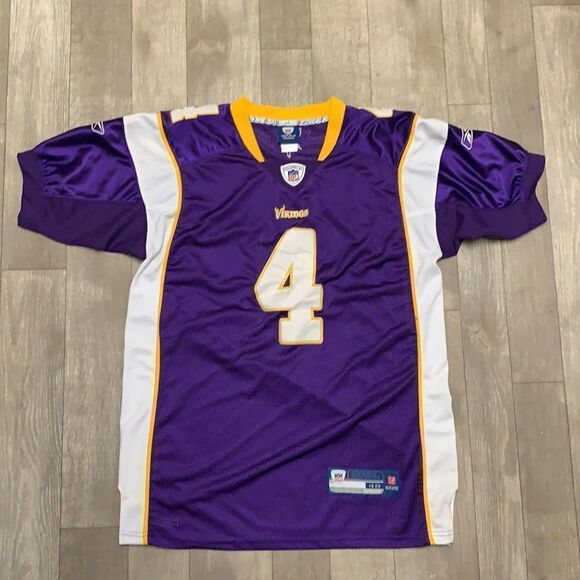 Reebok Brett Favre Minnesota Vikings‎ Stitched NFL Jersey - Picture 1 of 8